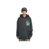 Li Ning Basketball Series Printed Casual Comfortable Hoodie Men Hoodies Graphite-Grey AWDU901-1