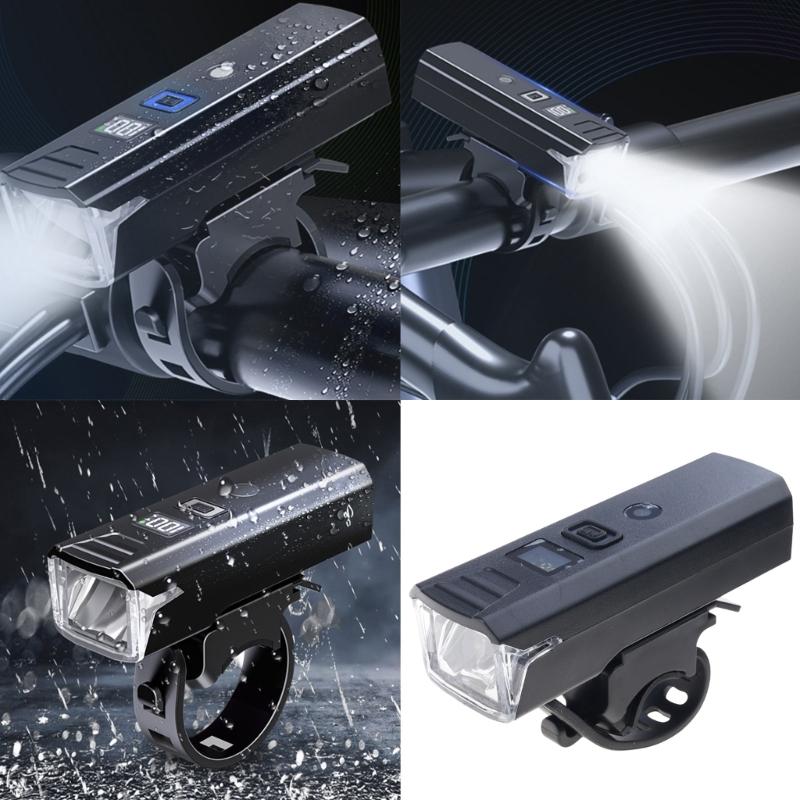 Bicycles Head Light Rechargeable Safety Night Ridings Watertight LED Bicycles Front Lamp Easy Mounts Cycling Front Light