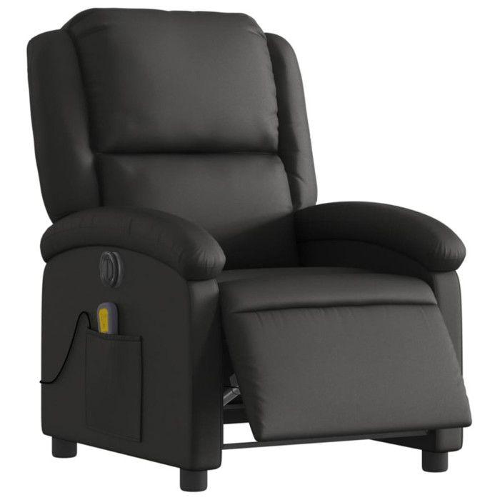VidaXL Electric Reclining Massage Armchair, Relaxation Chair with Adjustable Backrest and Footrest, Salon Seat 3204258