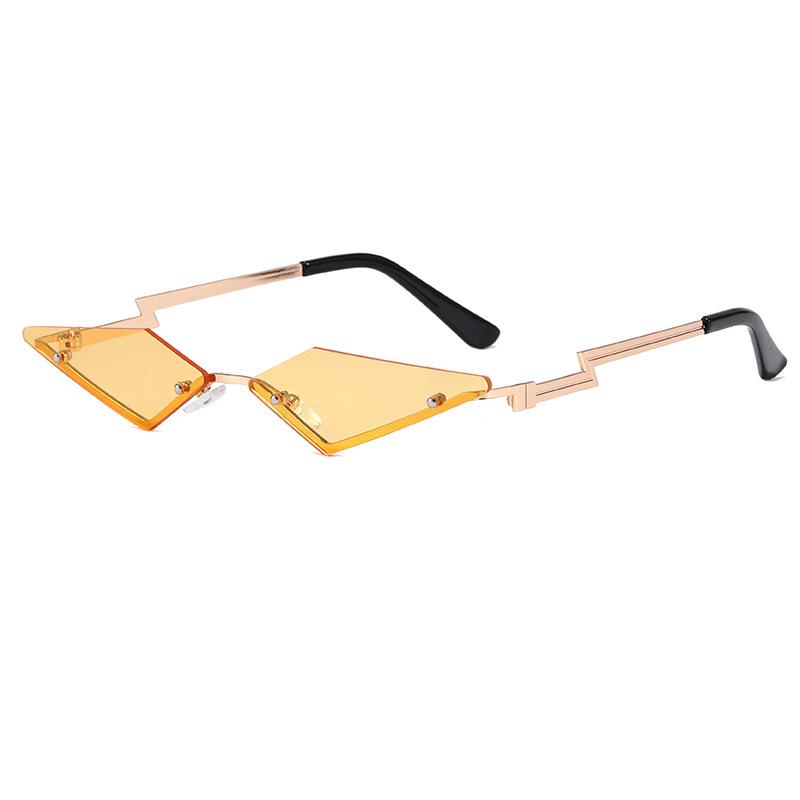 Vintage Stylish For Women Sun Glasses European American Polygon Shape Sun Glasses Woman Outdoor Use Activity For Gents' Sunglass