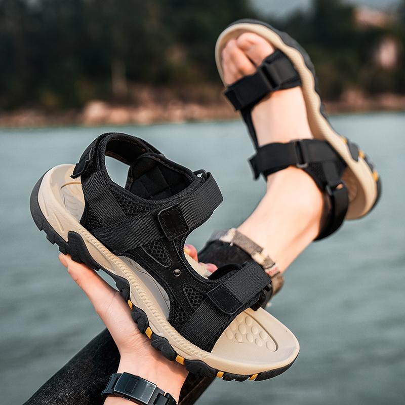 Big Size Summer Comfortable Outdoor Mens Sandals Lightweight Men Shoes For Male Casual Shoes Water Walking Soft Beach Sandals