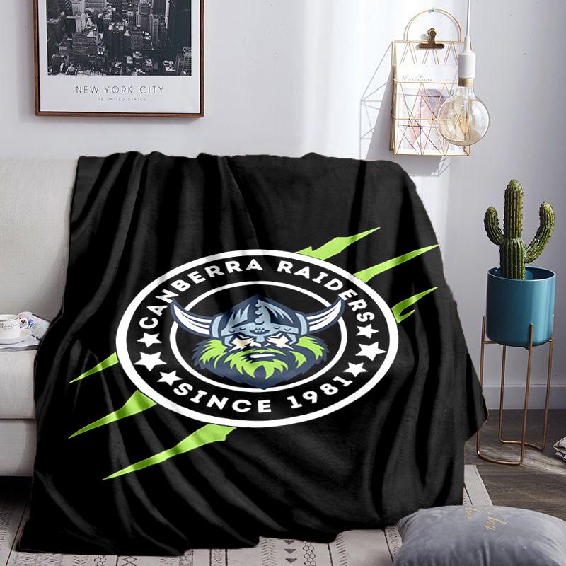 Raiders Team Spirit Blanket Lightweight Flannel Bedding Blanket Perfect for Travel, Camping, Living Rooms, Offices, Sofas, Fan Christmas Gift