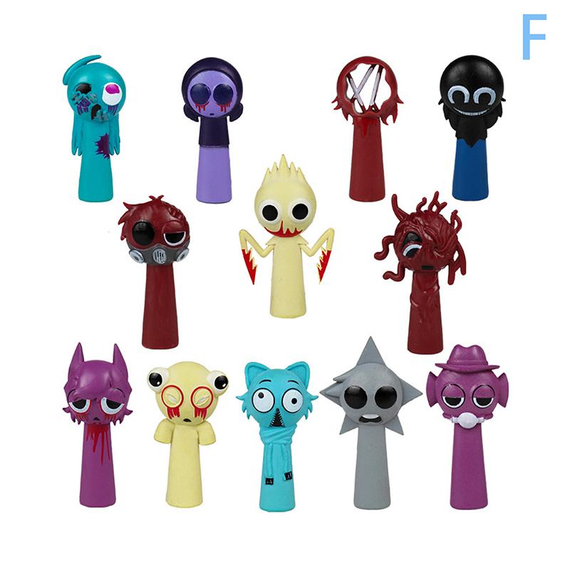 Sprunki Figuren Set 12-teilig - Bunte Action Figuren Für Kinder & Sammler