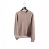 2025 new cashmere sweater round neck thickened loose pullover sweater knitting