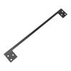 Door Latch Guard Plate Stainless Steel Enhanced Safety L Shaped Door Latch Shield Protector for