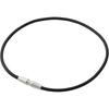 Phiten RAKUWA Neck X50 AG Necklace 50cm Aqua Gold Aqua Titanium Special Model Black