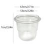 58Mm Coffee Portafilter Dosing Cup Black Clear Espresso Sniffing Mug Coffee Dosing Cup Anti-Flying Powder Coffee Machine Tools