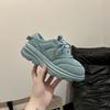 [Fashion Tribe] Simple Thick-soled Heightening Dad Shoes Women's 2025 Summer New Comfortable and Breathable Fat Shoes Run