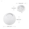 Resins Jar Molds with Lid Molds for Making Candle Cup Jewelry Case