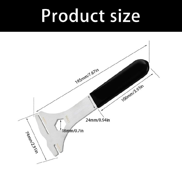 Bicycles Disc Brake Correction Wrench Bike Brake Rotor Alignment Truing Tool For Road Cycling Adjustment Repair Tool