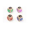 TOYGER Coin Dice Wooden 4 Pieces Instead of TCG (Card Game) Coin Toss