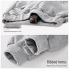 Boys' Fleece-Lined Velvet Sweatpants: Thin, Autumn/Winter Outdoor Wear, Year of the Horse Design.