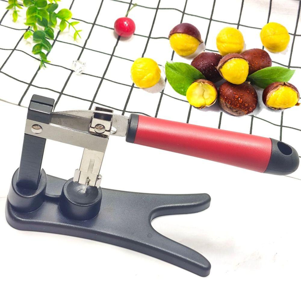 Press-Type Manual Nut Sheller Ergonomic Walnut Pliers Wear-resistant Chestnut Clip Kitchen Gadget