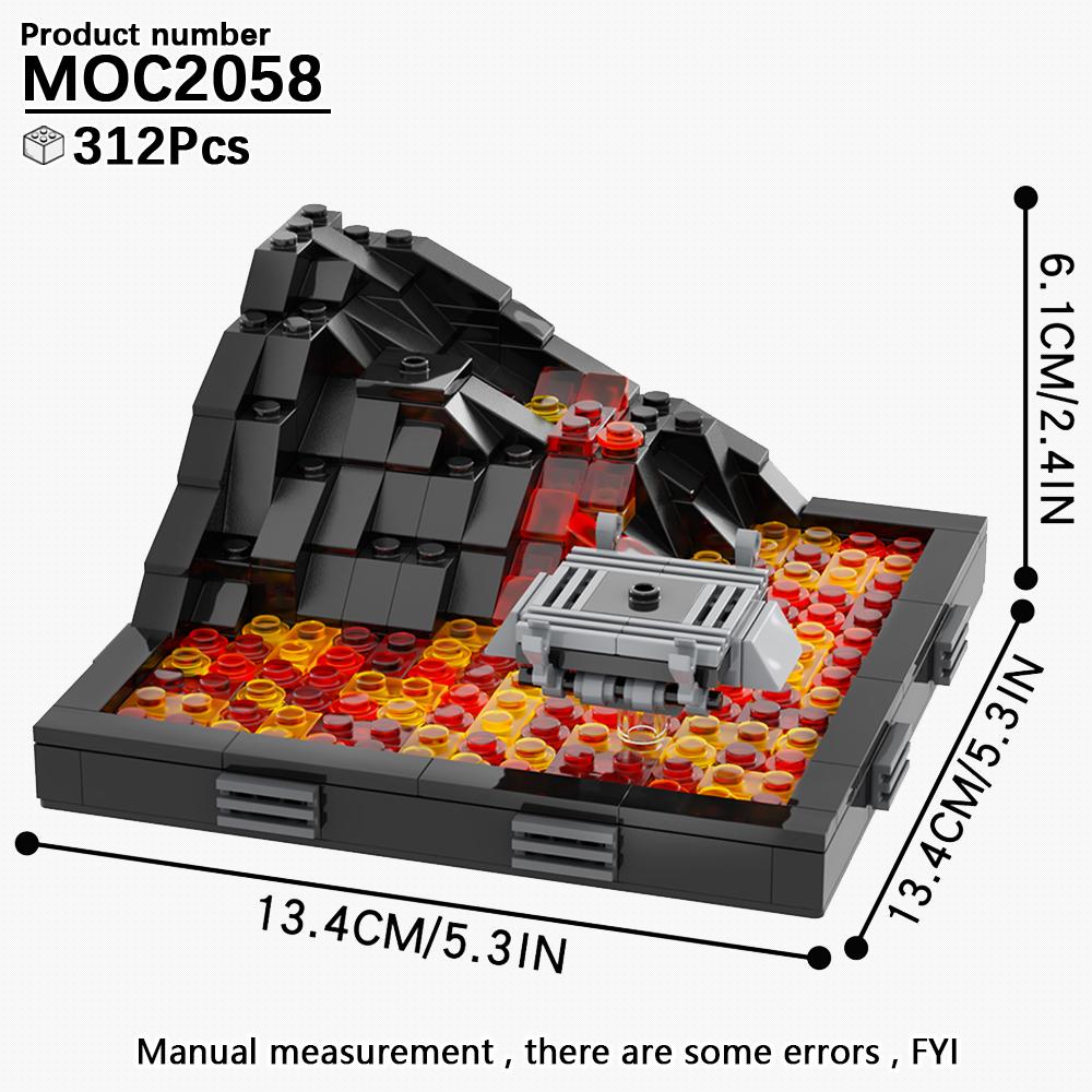 MOOXI Seria Wojen Kosmicznych Model Scenariuszowy MOC Klocki DIY Diorama Zabawki dla Dorosłych i Dzieci Zestaw Klocków Prezenty Montessori Dekoracja
