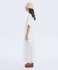 Bundercammer Bare Back Shirring Dress_White