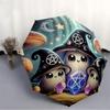 1pc Witchcraft Fantasy Automatic Folding Umbrella - Design, Durable Iron Frame for Travel, Outdoor, Beach Fashion Accessory a0920002