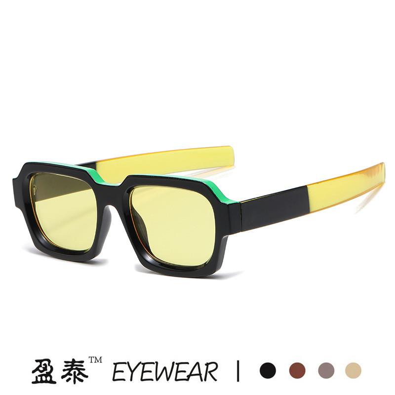 Womens Square Frame Sunglasses With Uv400 Protection For Fashionable Travel And Parties