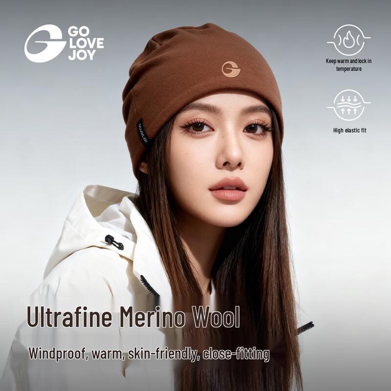 Зимняя шапка GOLOVEJOY из шерсти мериноса M