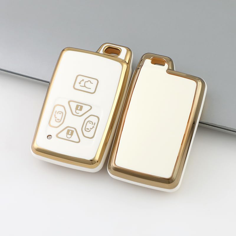 Kinotaka Smart Key Case for Toyota Estima/Noah/Voxy 60 Series 70 Series/Vellfire 20 Series/Isis/Allion/Mark X Geo etc. Specially Designed TPU Key