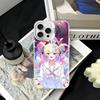 Anime Needy Streamer Overload Phone Cover For IPhone 16 15 14 13 12 11 17 Pro Max Plus Color Silver Shell