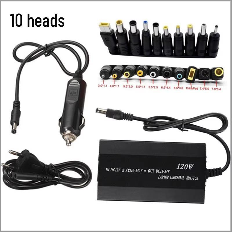 

Універсальний зарядний пристрій для ноутбука 120 Вт для дому/автомобіля Australian plug