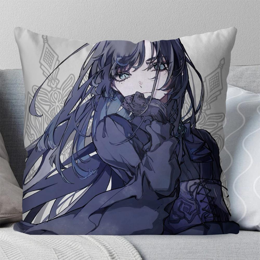 Japanese Female Singer A-Ado Pillow Case Square Pillow Bedroom Sofa Leisure Comfortcushion Car Living Room Home Decoration 40X40