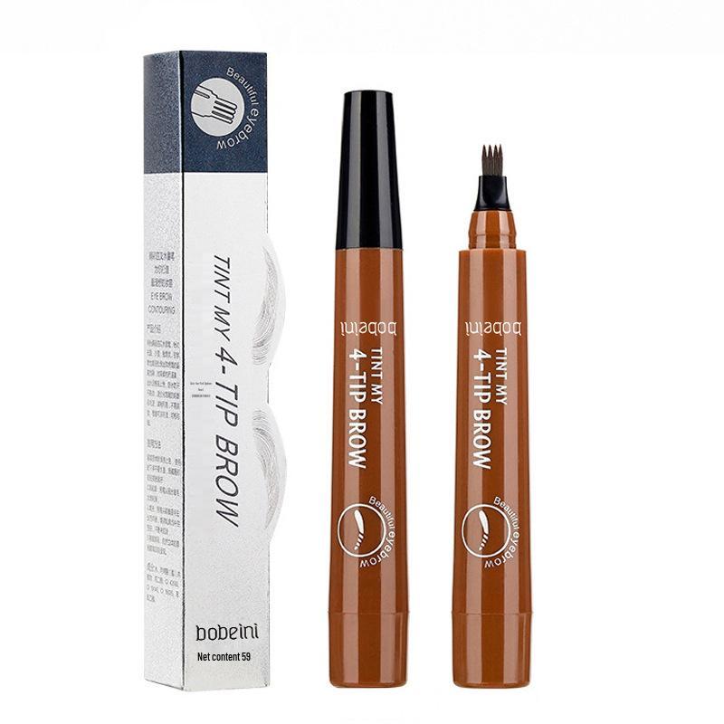 Waterproof Four-Pronged Liquid Eyebrow Pencil - Sweatproof Makeup Bestseller
