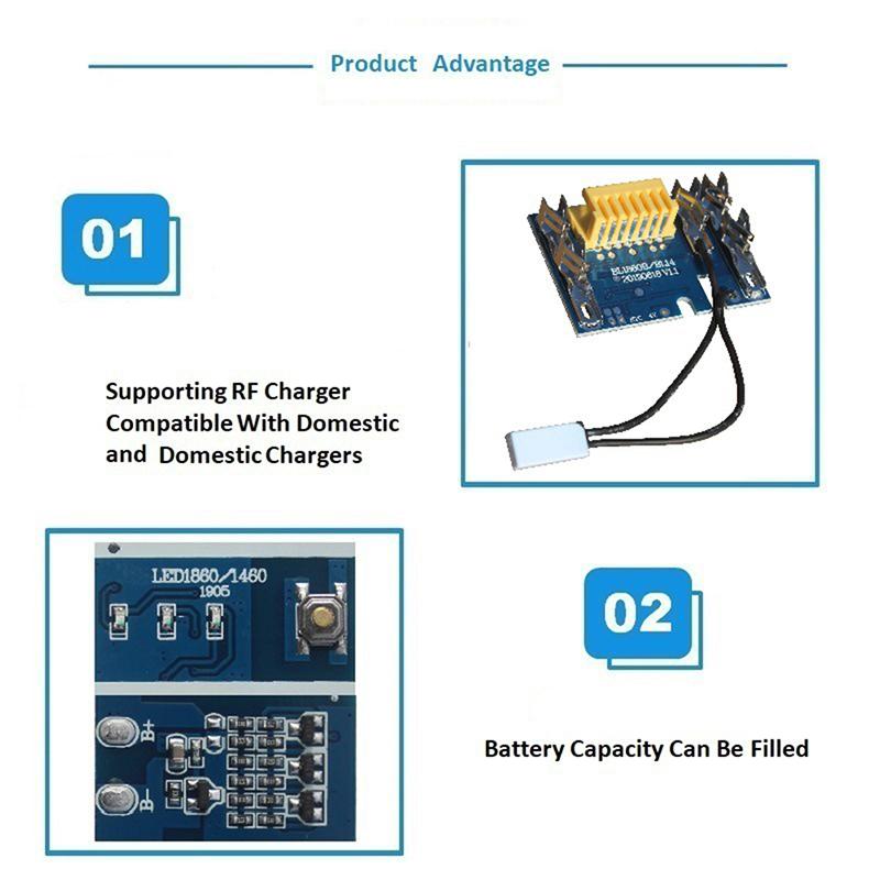 18V Battery Chip Pcb Board Replacement For Makita Bl1830 Bl1840 Bl1850 Bl1860