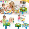 Colorful Ocean Animal Learning Table For Toddlers With Music And Lights For Fun Playtime