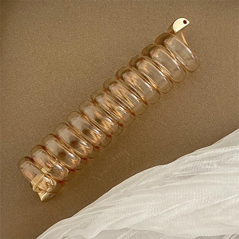 2024 New Summer Sweet Elastic Hair Bands Women Spiral Coil Telephone Wire Scrunchies Hair Ties Rope Ponytail Hair Accessories