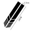 Car Sticker 2PCS Car Rearview Mirror Stickers Auto Body Decor Decal For MERCEDES BENZ W211 W204 W210 W203 CLA GLA Accessories