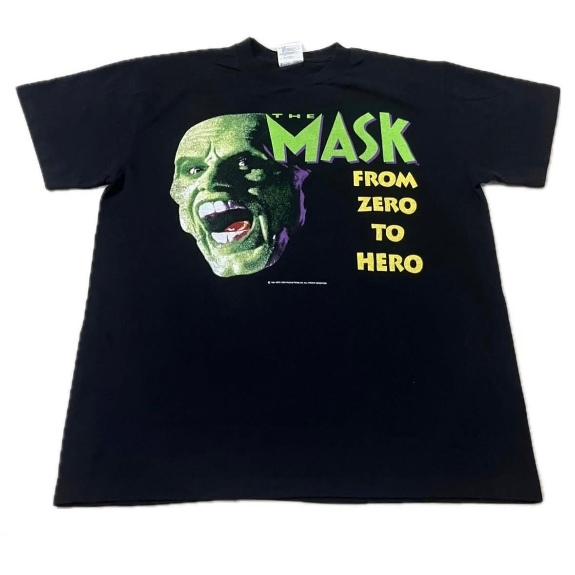 Vintage The Mask From Zero To Hero 1995 90s Movie XL Single Stitch Shirt REPRINT XXXXL