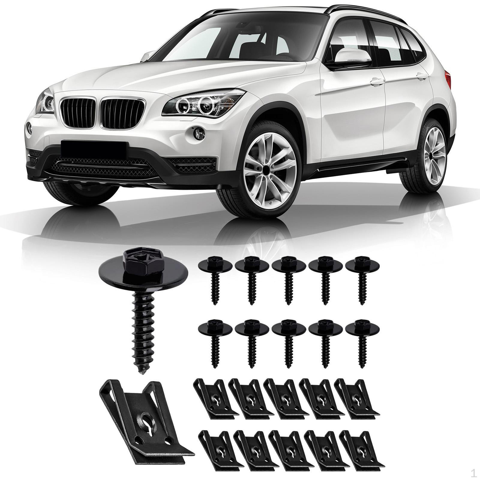 

Fender Liner Screw Nut Kit Automotive Body Screws Clips Multifunctional Easy to Install Sturdy