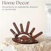 Kreativer Holz-Schmuckständer Ringhalter Handgefertigter Organizer für Halsketten Ohrringe Heimdeko Geschenk