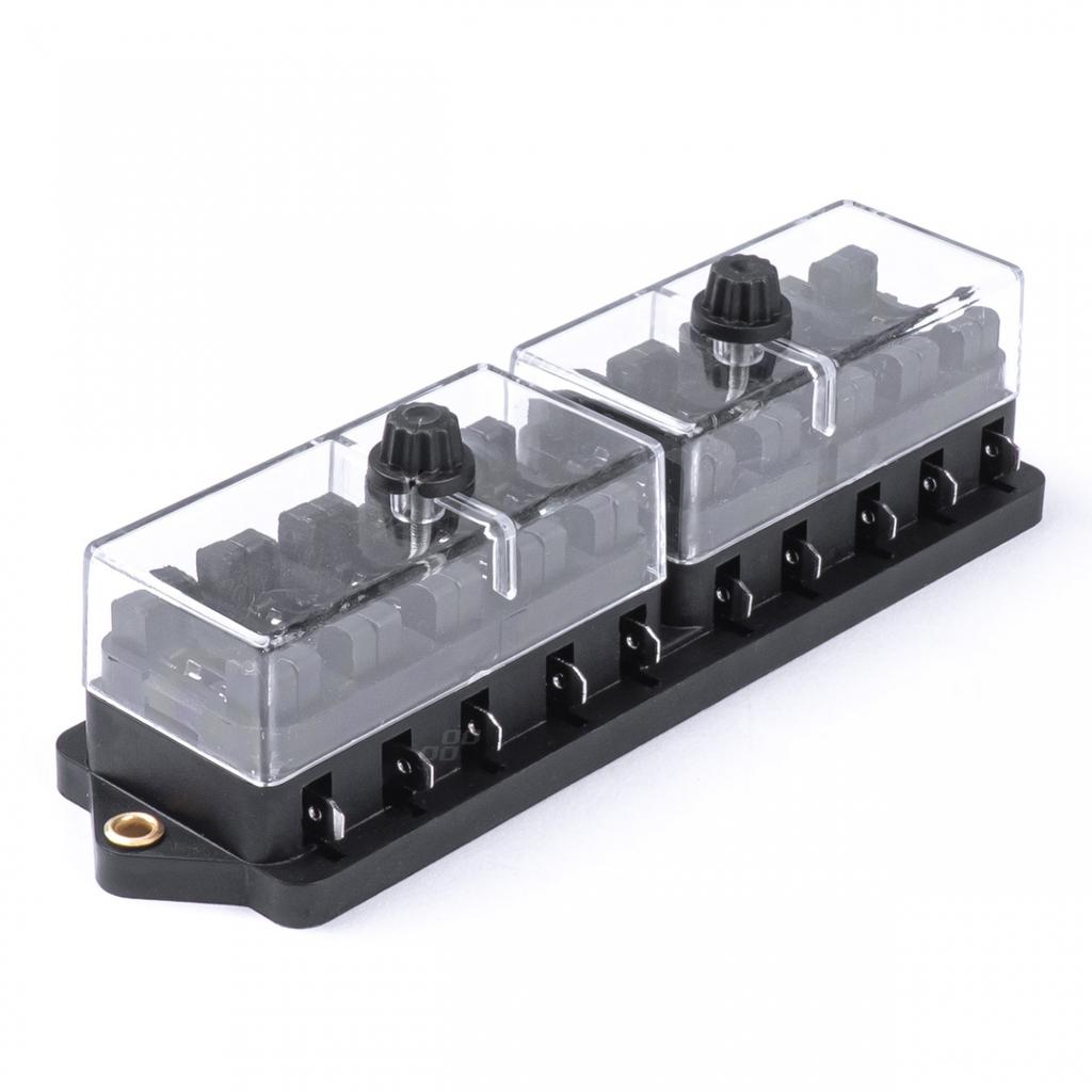 Ceramic Fuse Box 10 Sockets AMIO-03043