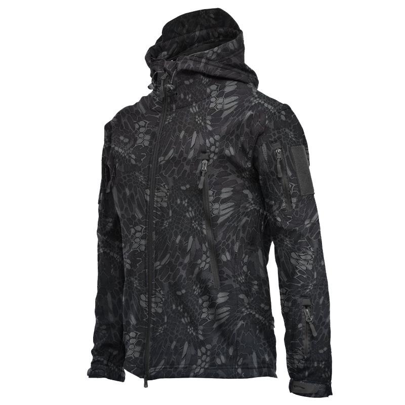Men's and Women's Windproof Waterproof 3-in-1 Softshell Fleece Jacket
