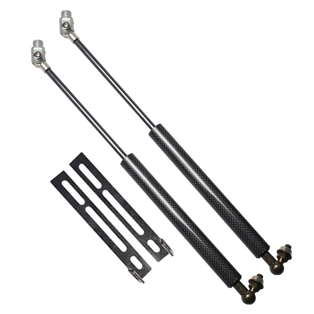 XIANGSHANG Hood Damper Lift Supports for Toyota 86 GT86 ZN6 and Subaru Set of 2 and Black Carbon with Japanese Installation Instructions BRZ, (Left