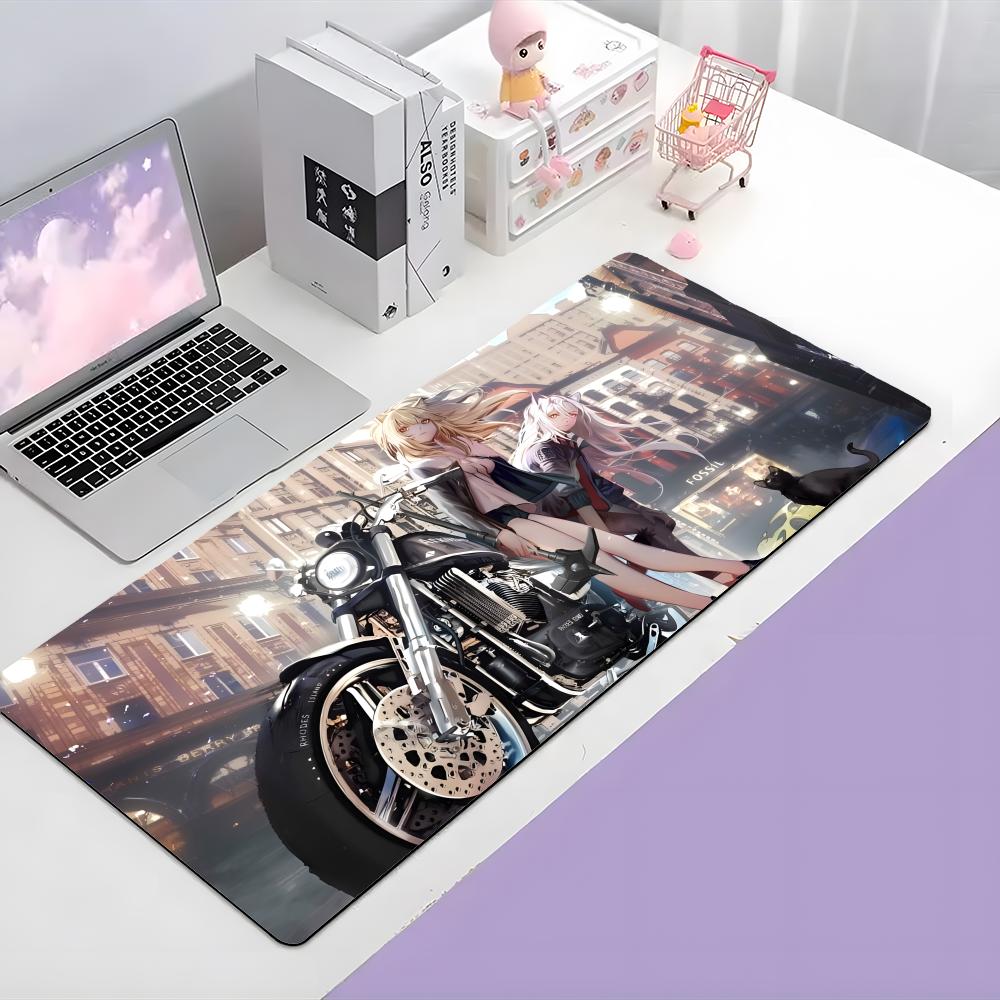 Game Tactical Ggirls Frontline Mouse Pad Large Gaming Mousepad With Thick Stitched Edge Nonslip Desk Mat