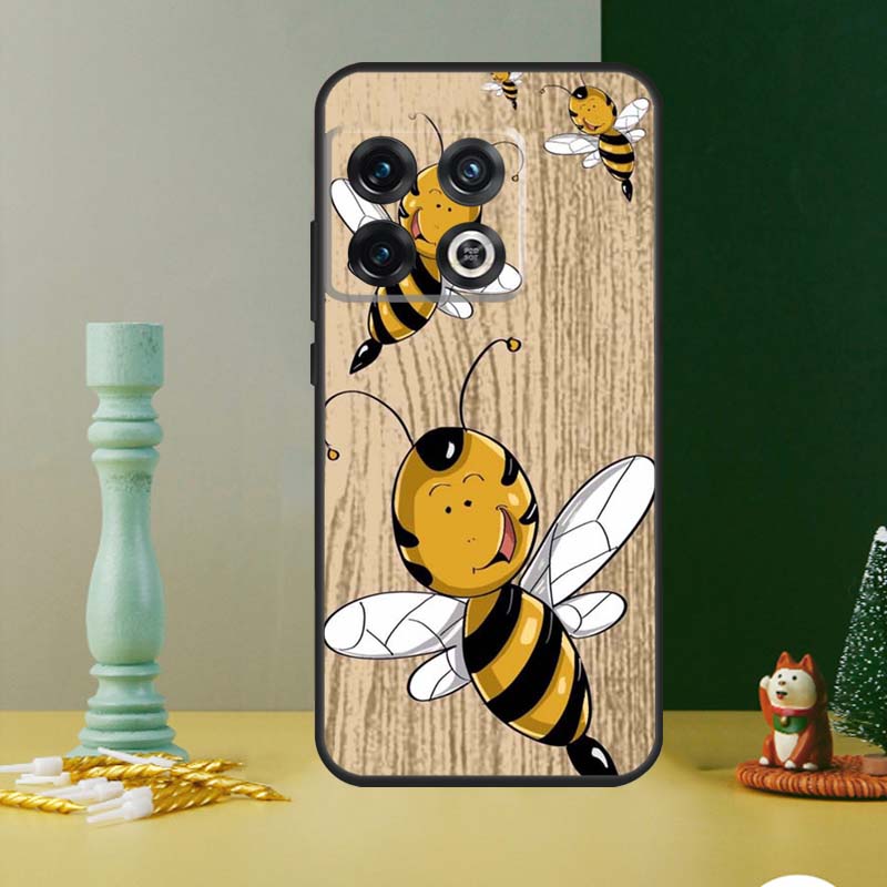Bumble Bee Honeycomb Honey Phone Case For OnePlus 13 12 11 9 10 Pro 13R 12R 8T 9RT 10T 10R Nord 4 CE 2 3 Lite N20 N30