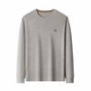 2025 Men's Fashion High-End Jacquard Knit Sweater – Skin-Friendly & Warm Autumn/Winter Base Shirt