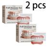 Oralhoe Denture Finishing Kit Cosmetic Dental Sets Gap Finishing Enhancement Smile Kit
