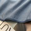 Women's Tencel Denim Shirt - Korean Style, Slimming, Long Sleeve, Versatile for Spring/Autumn.