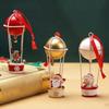1Pc Christmas Santa/Snowman/Elk Hot Air Balloon Ornament Xmas Hanging Decor