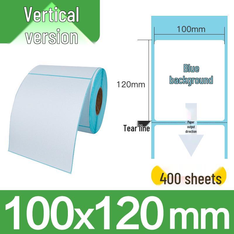 100x100x150 Durable Thermal Waybill & Barcode Label Paper