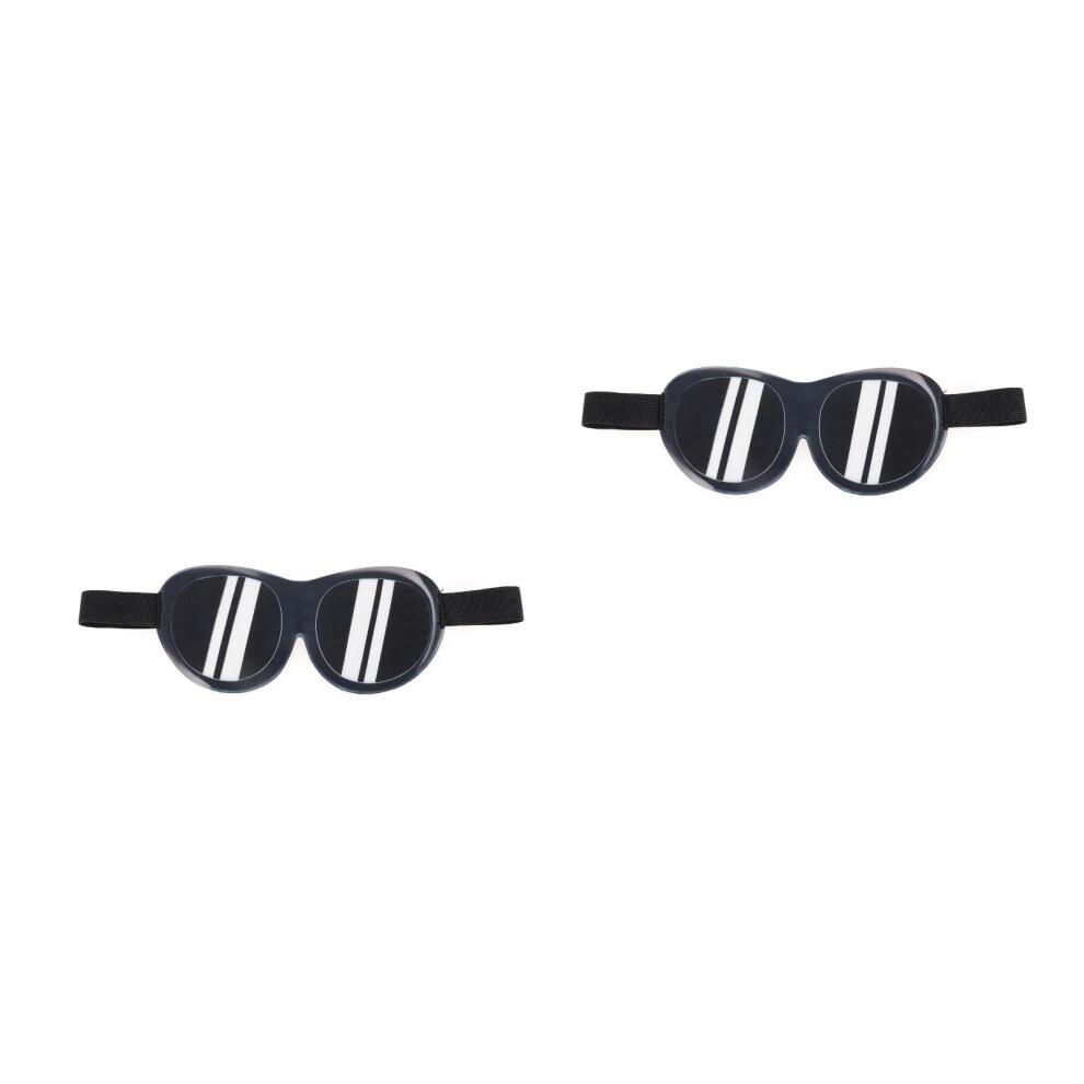 2Stk Komfortable 3D Schlafmaske Augenmaske Mit Zugband