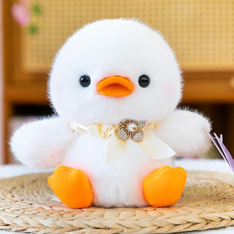 Plush Duck Small Toy With Pp Cotton Filling For Kids Room Decor
