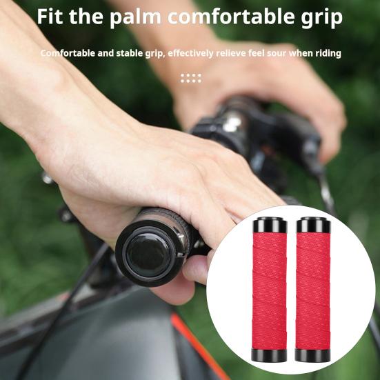 1 Pair Bicycle Handlebar Grip Non-slip Universal MTB Road Mountain Bike Handle