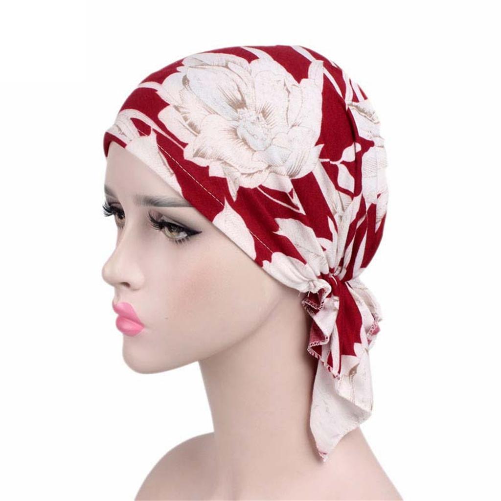 Comfortable Elastic Cancer Head Cover For Chemotherapy Patients Lightweight Cotton Headwear Accessory