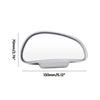 Car Blind Spot Mirror High Definition Convex Rear View Auxiliary with Wide Angle