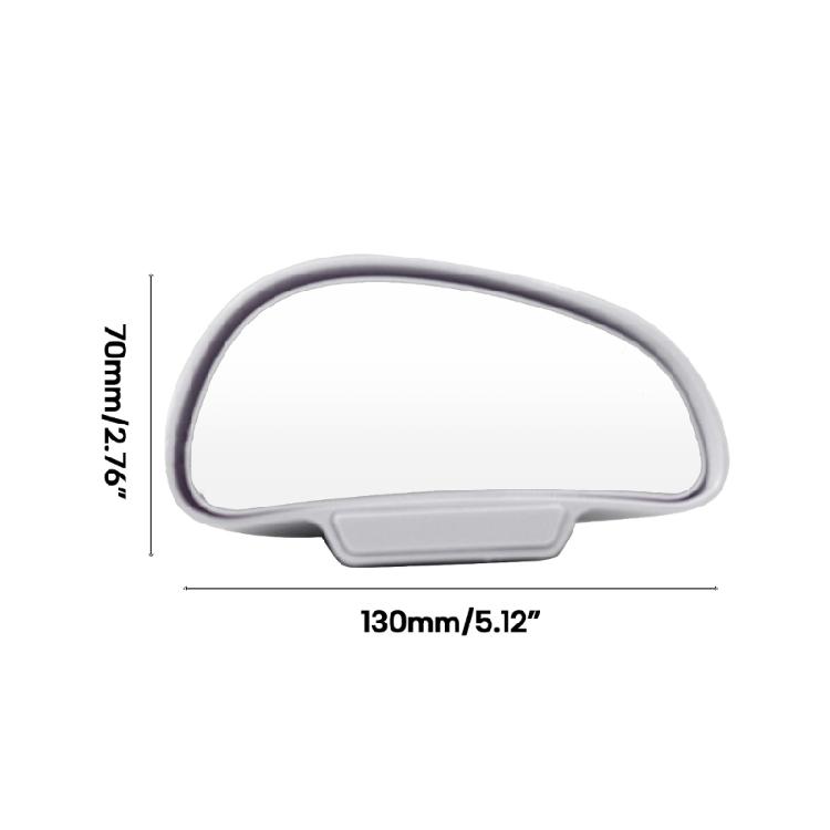 Car Blind Spot Mirror High Definition Convex Rear View Auxiliary with Wide Angle